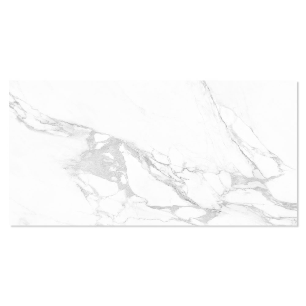 Marmor Veggflis Lincoln Hvit Blank 30x60 cm